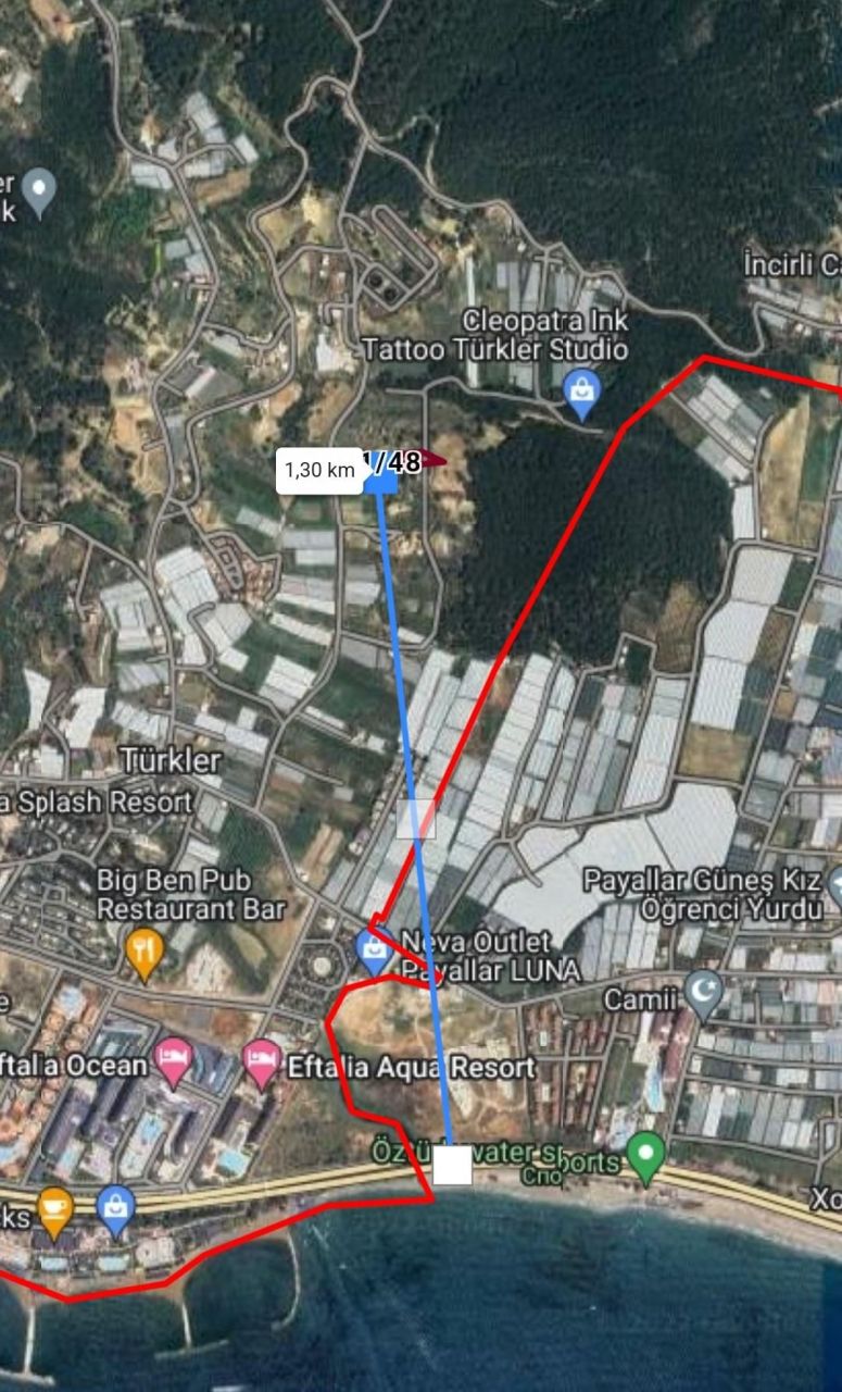 Земля в Алании, Турция, 9 500 м² - фото 2