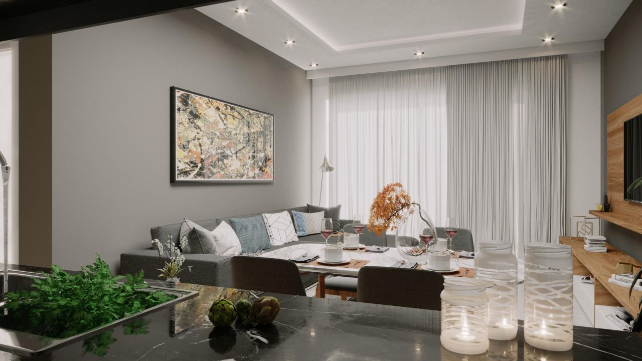 Квартира в Авсалларе, Турция, 64 м² - фото 2