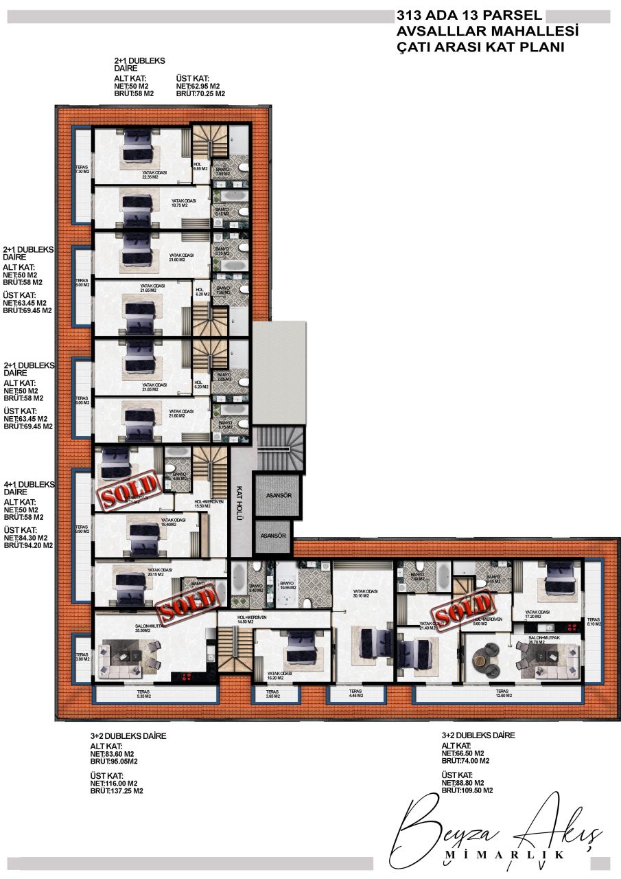 Квартира в Авсалларе, Турция, 127 м² - фото 2