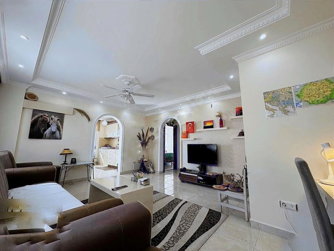 Квартира в Авсалларе, Турция, 80 м² - фото 2