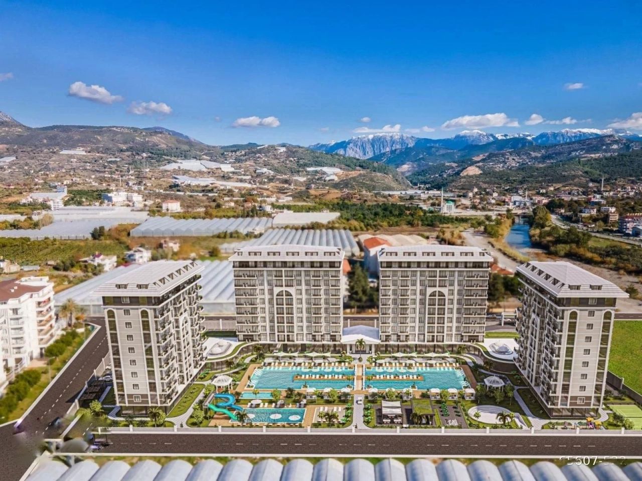 Квартира в Алании, Турция, 50 м² - фото 2