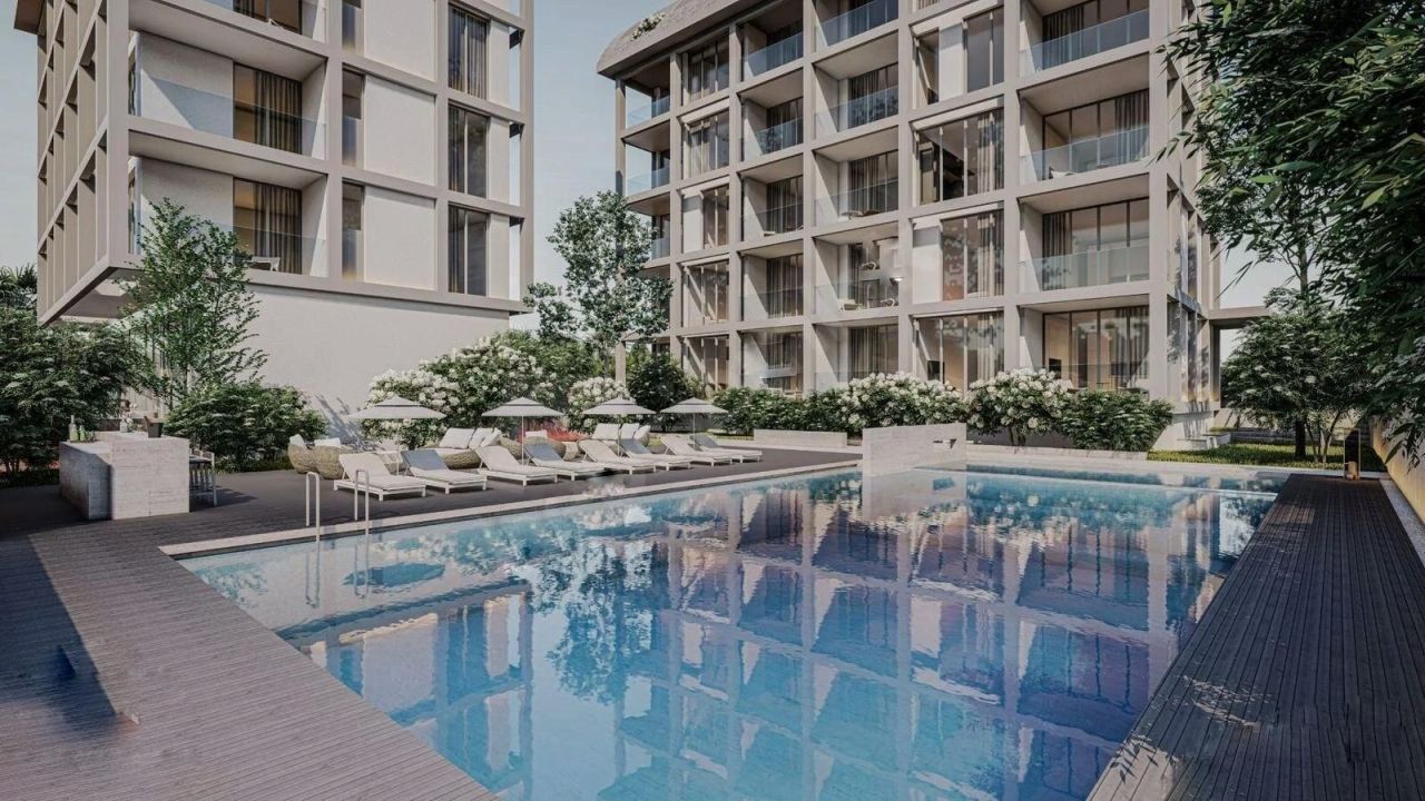 Квартира в Алании, Турция, 50 м² - фото 2