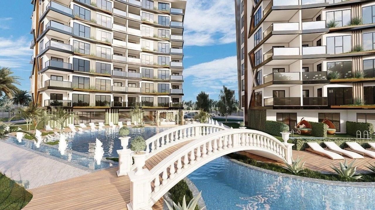 Квартира в Алании, Турция, 55 м² - фото 2