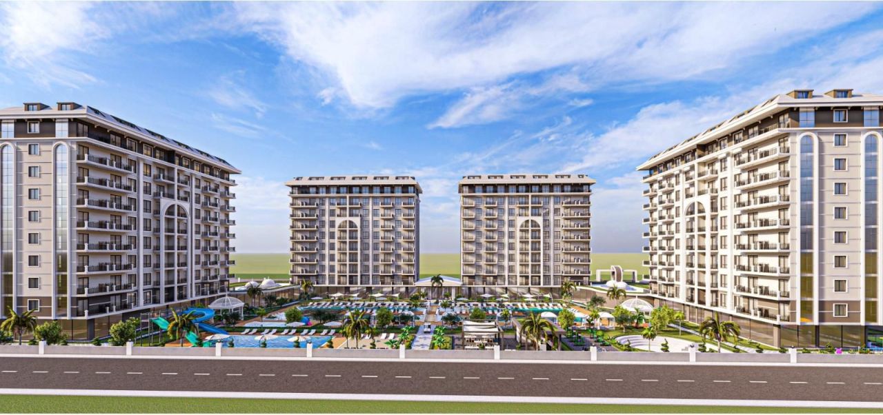 Квартира в Алании, Турция, 60 м² - фото 2