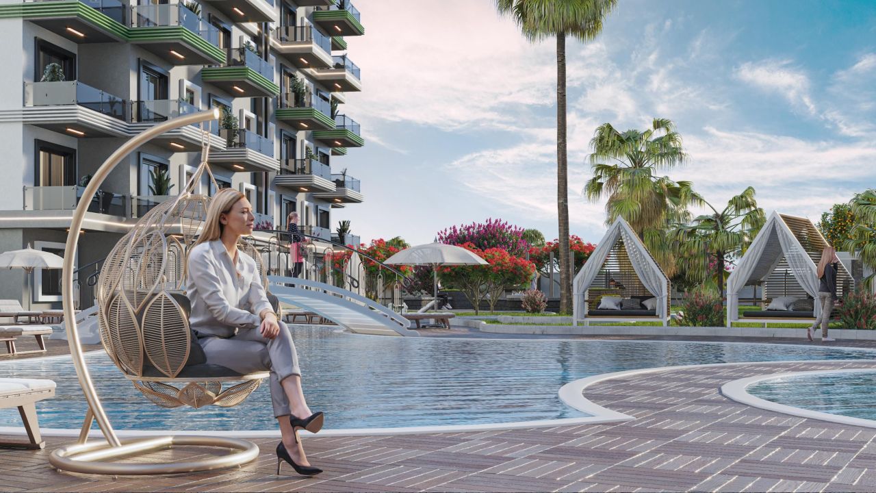 Квартира в Авсалларе, Турция, 74 м² - фото 2