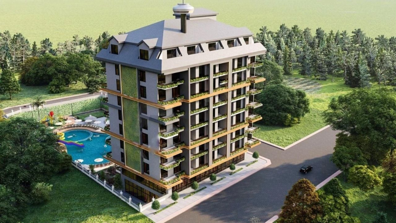 Квартира в Конаклы, Турция, 45 м² - фото 2