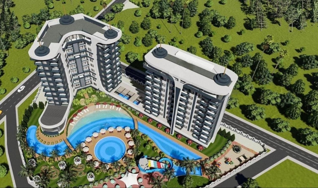 Квартира в Авсалларе, Турция, 60 м² - фото 2