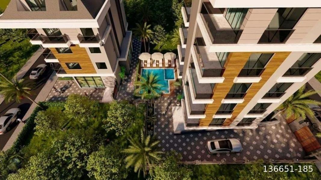 Квартира в Авсалларе, Турция, 48 м² - фото 2