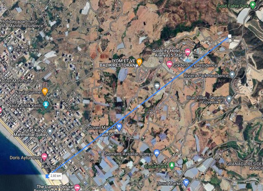 Земля в Алании, Турция, 17 952 м² - фото 2