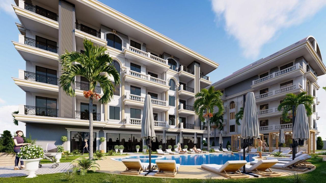 Квартира в Алании, Турция, 54 м² - фото 2