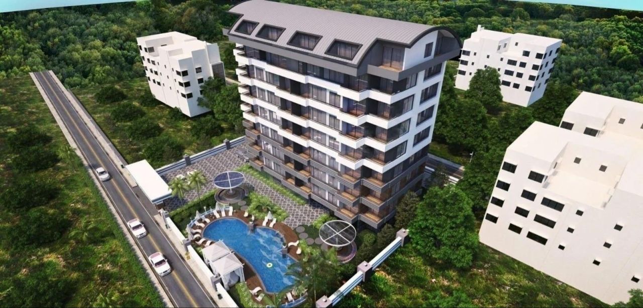 Квартира в Авсалларе, Турция, 60 м² - фото 2