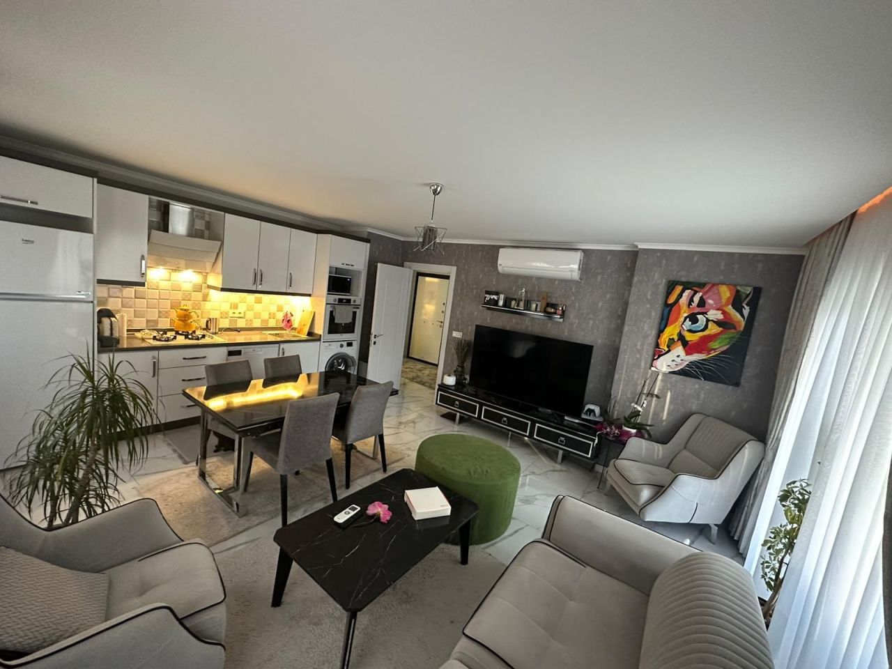 Квартира в Алании, Турция, 90 м² - фото 2