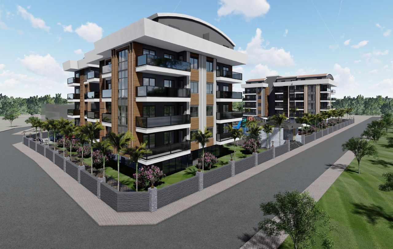 Квартира в Алании, Турция, 54 м² - фото 2