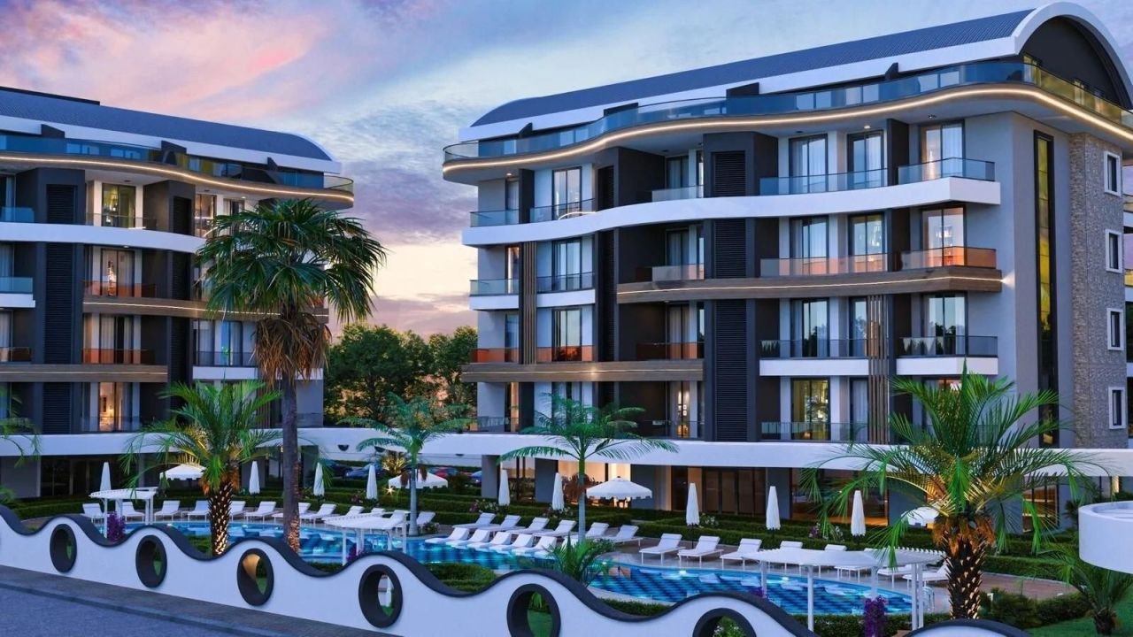 Квартира в Алании, Турция, 52 м² - фото 2