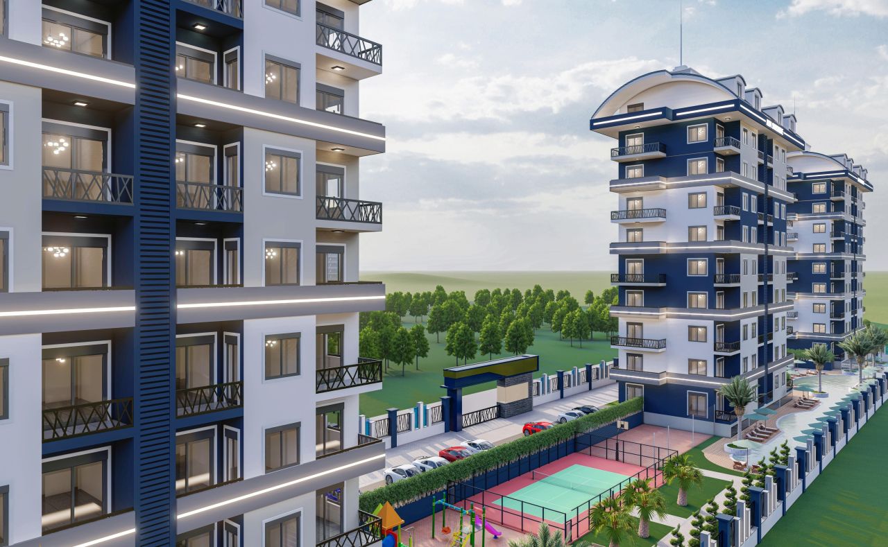 Квартира в Алании, Турция, 60 м² - фото 2