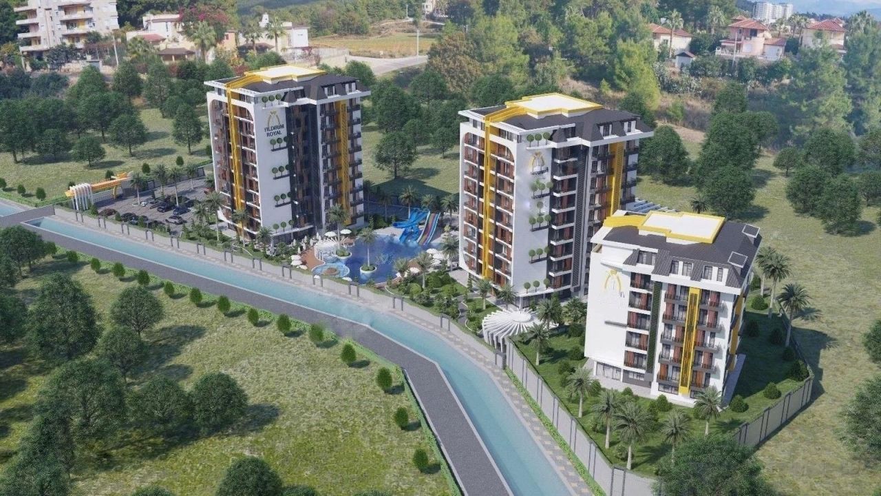 Квартира в Авсалларе, Турция, 60 м² - фото 2