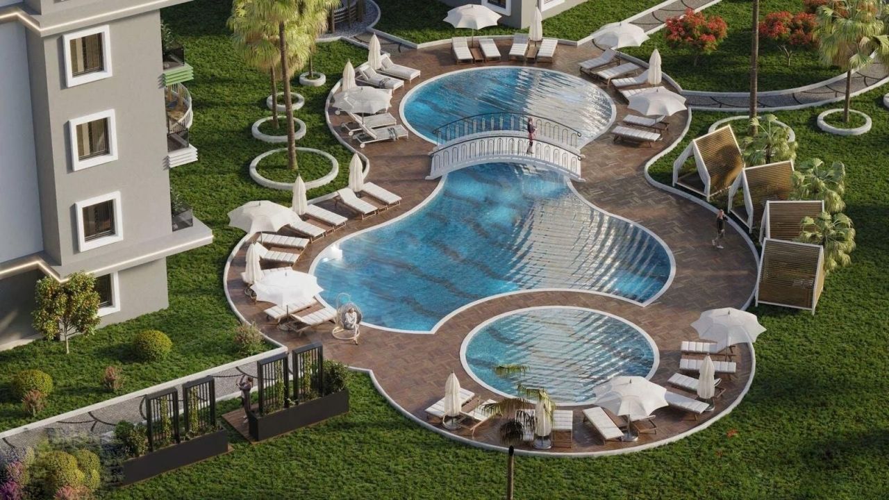 Квартира в Авсалларе, Турция, 55 м² - фото 2