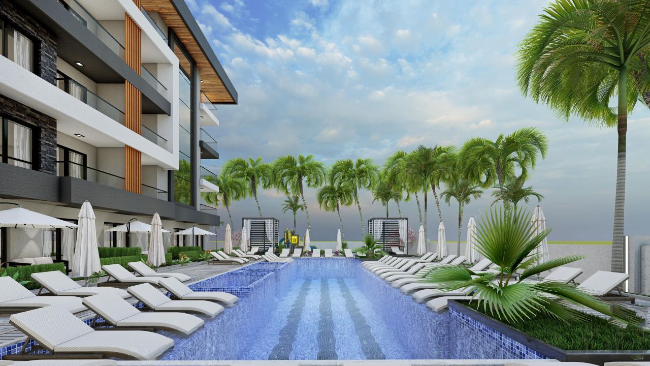 Квартира в Алании, Турция, 55 м² - фото 2