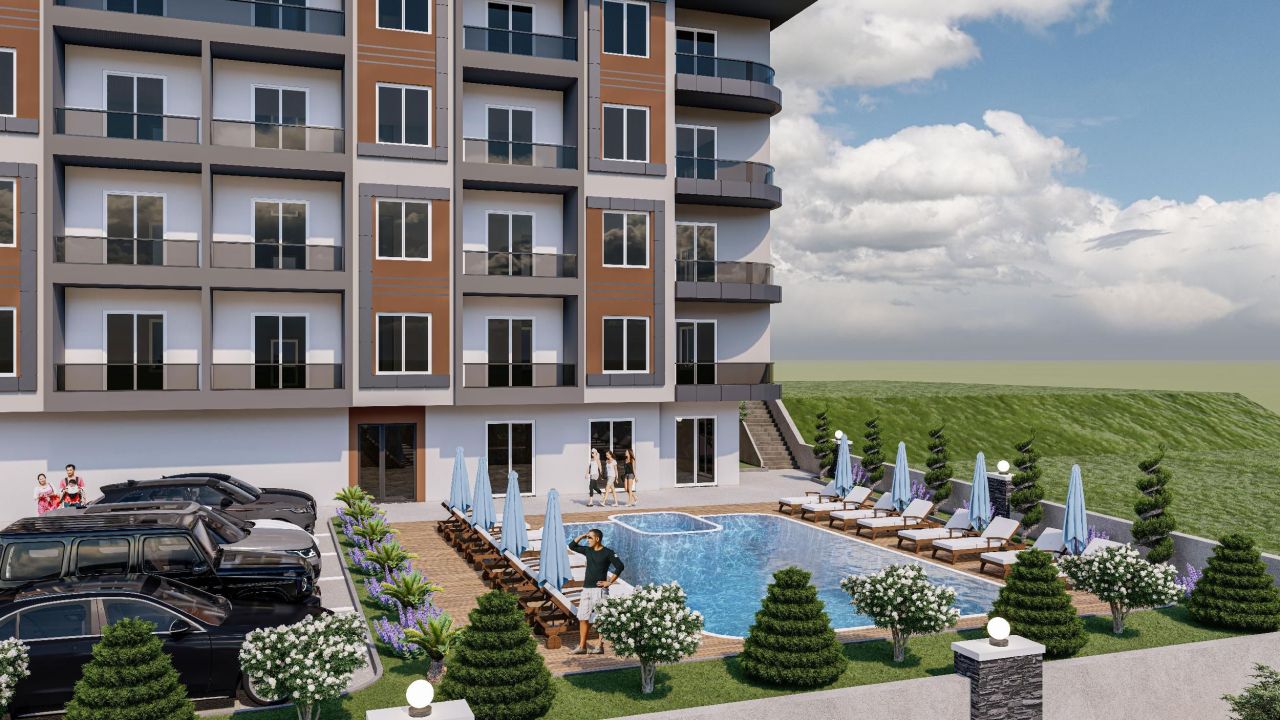 Квартира в Конаклы, Турция, 47 м² - фото 2