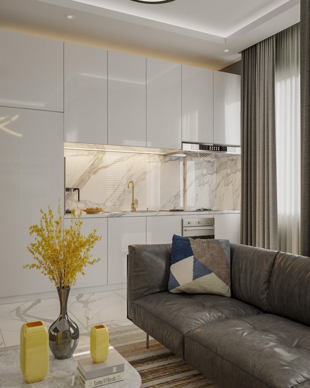 Квартира в Алании, Турция, 48 м² - фото 2