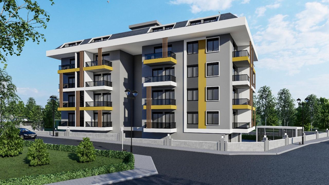 Квартира в Алании, Турция, 50 м² - фото 2