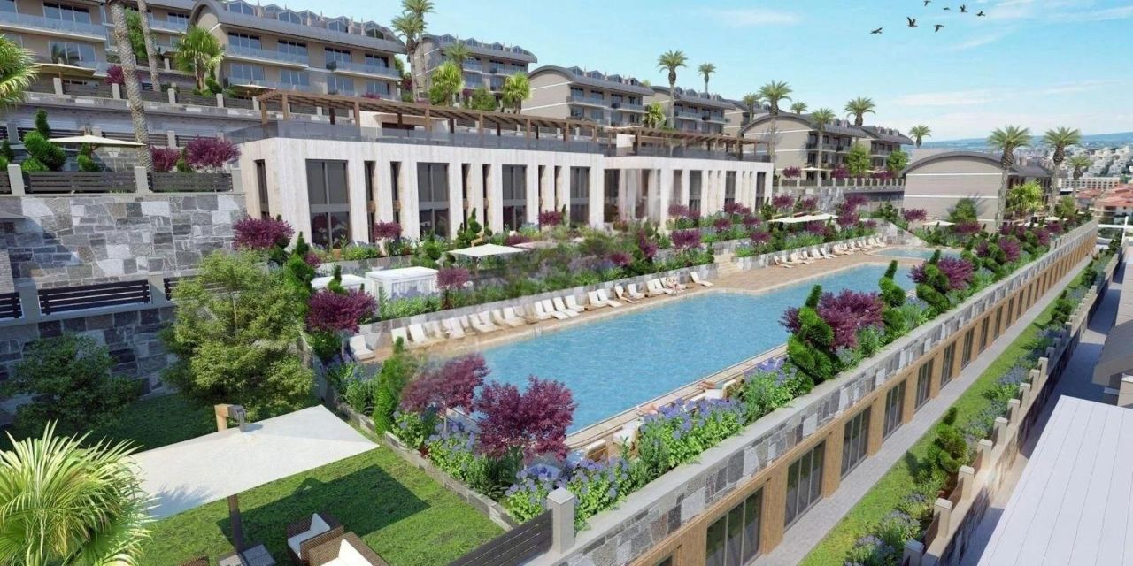 Квартира в Конаклы, Турция, 55 м² - фото 2