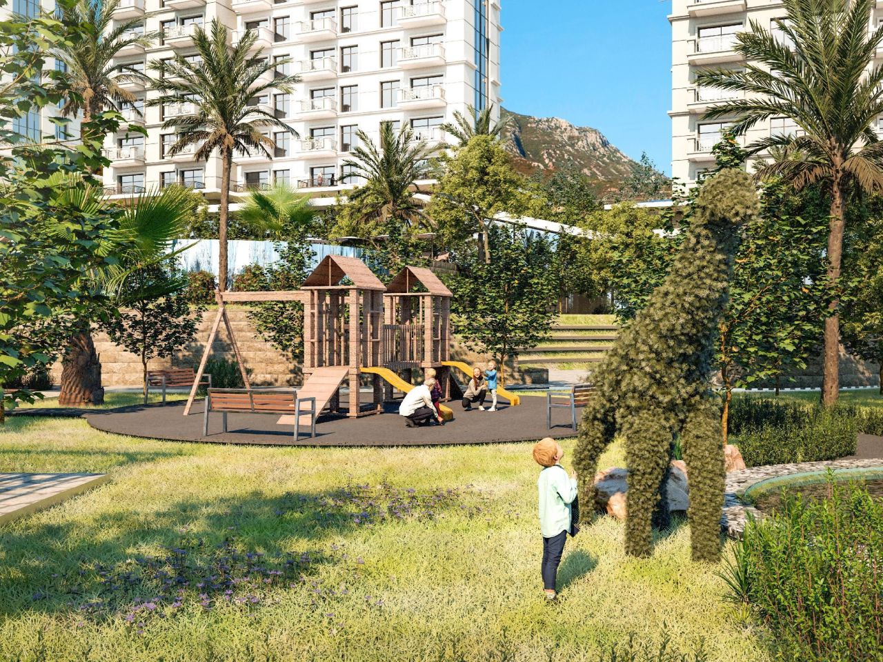 Квартира в Алании, Турция, 80 м² - фото 2