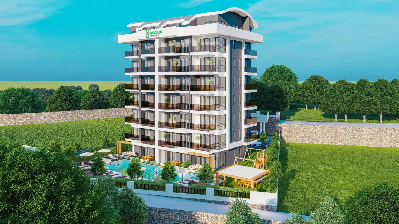 Квартира в Алании, Турция, 47 м² - фото 2