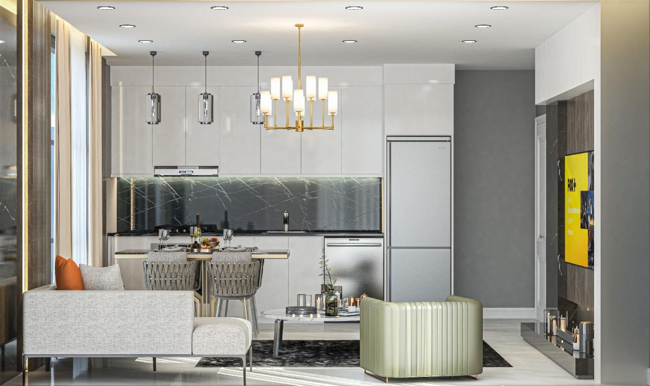 Квартира в Алании, Турция, 65 м² - фото 2