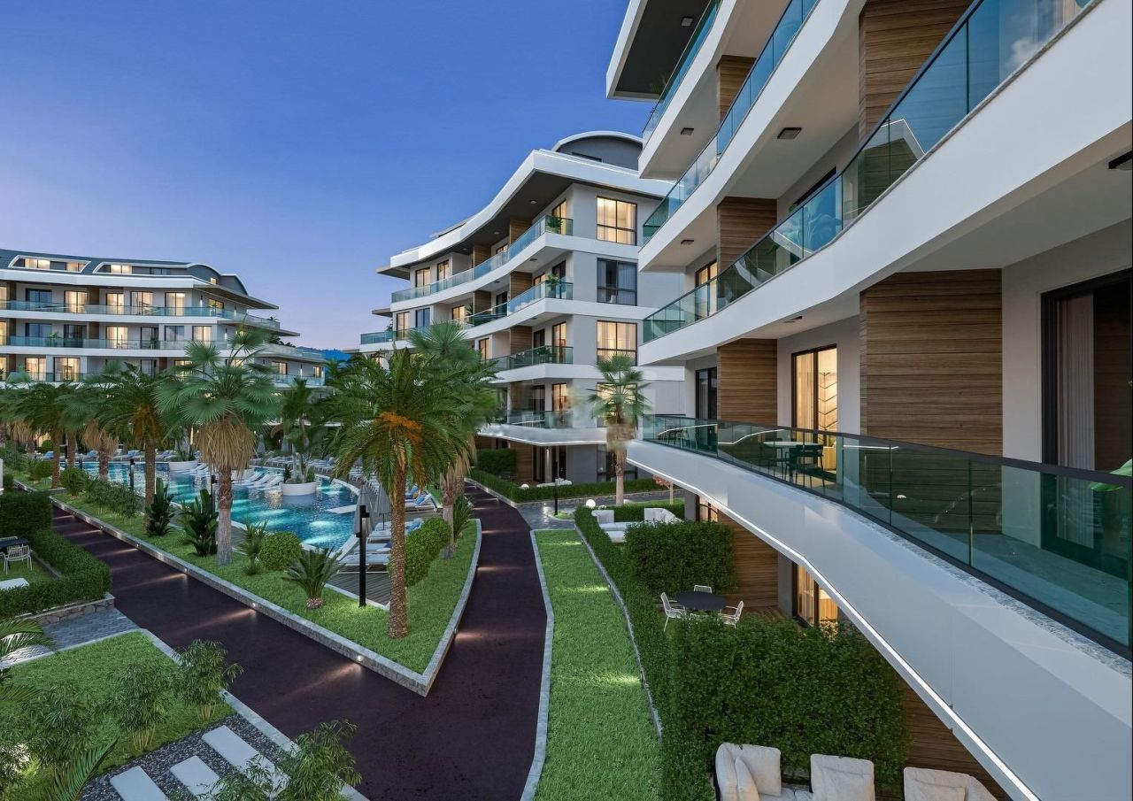 Квартира в Алании, Турция, 55 м² - фото 2