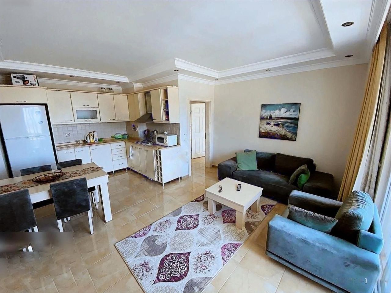 Квартира в Алании, Турция, 85 м² - фото 2