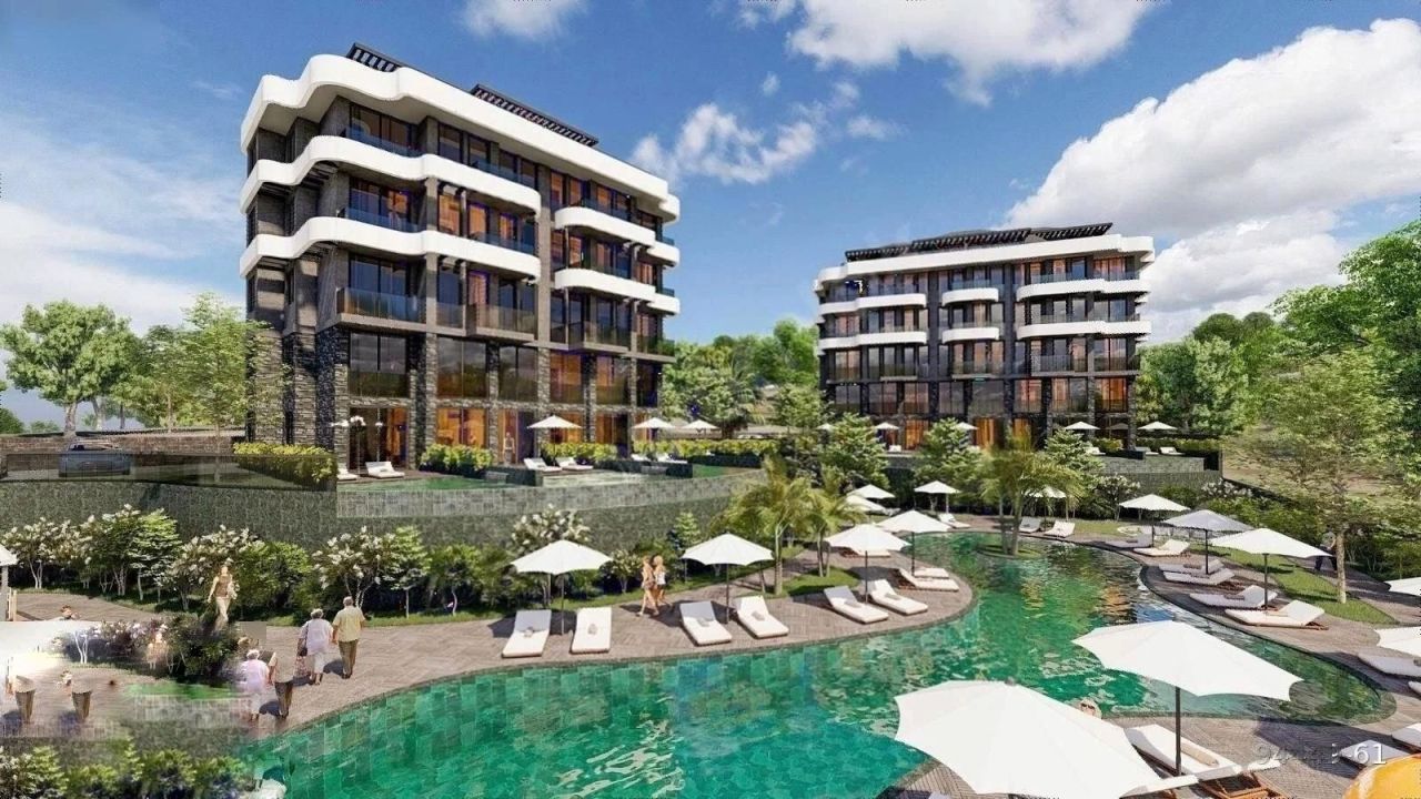 Квартира в Алании, Турция, 60 м² - фото 2