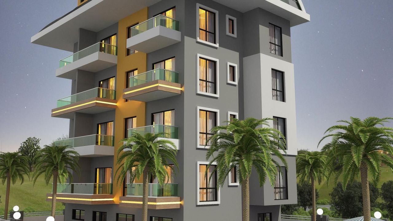 Квартира в Алании, Турция, 55 м² - фото 2