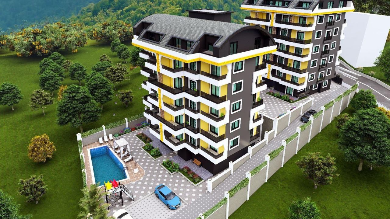 Квартира в Алании, Турция, 55 м² - фото 2