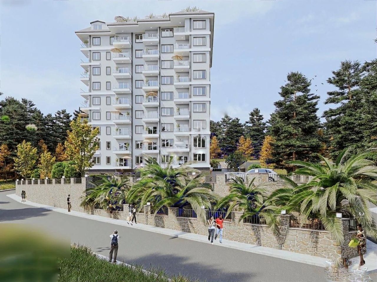 Квартира в Авсалларе, Турция, 48 м² - фото 2