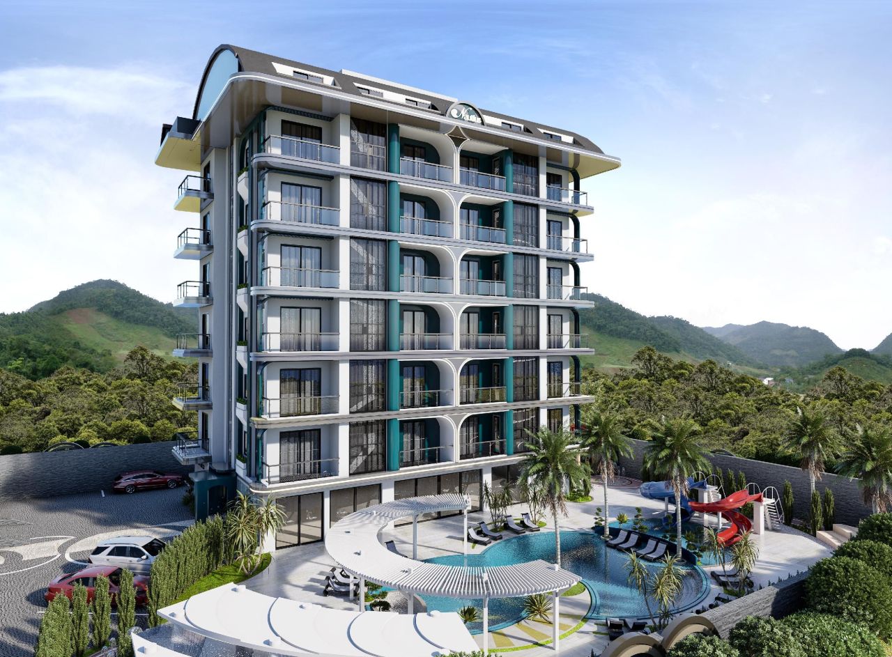 Квартира в Алании, Турция, 44 м² - фото 2