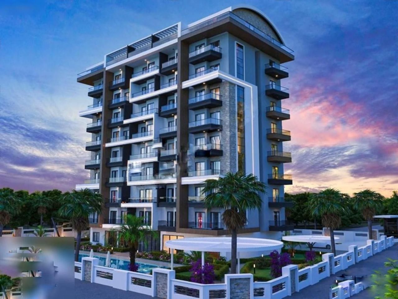 Квартира в Алании, Турция, 55 м² - фото 2