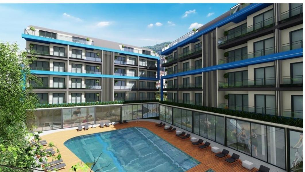 Квартира в Алании, Турция, 50 м² - фото 2