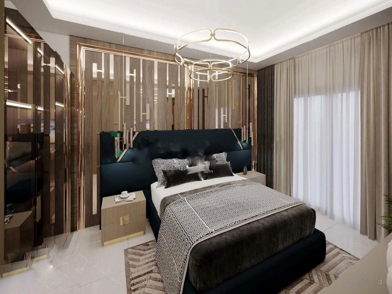 Квартира в Алании, Турция, 45 м² - фото 2