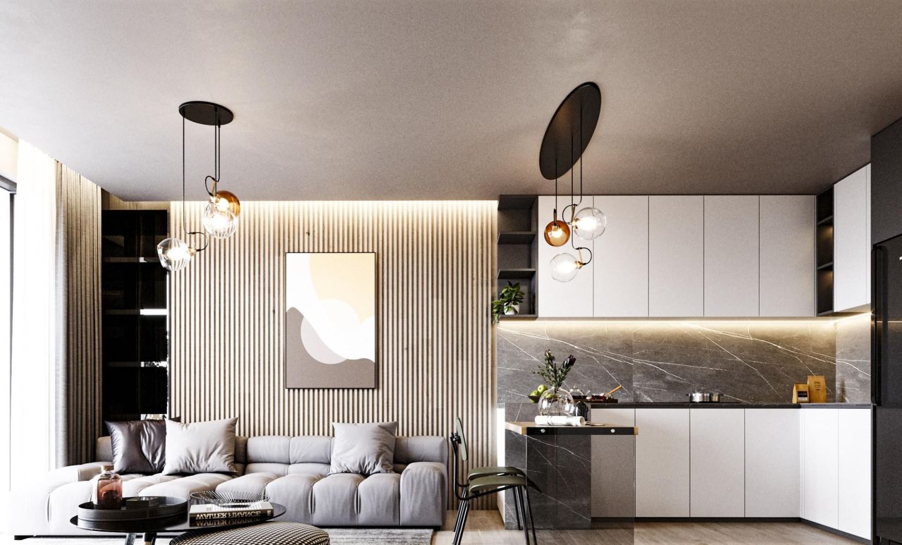 Квартира в Алании, Турция, 46 м² - фото 2