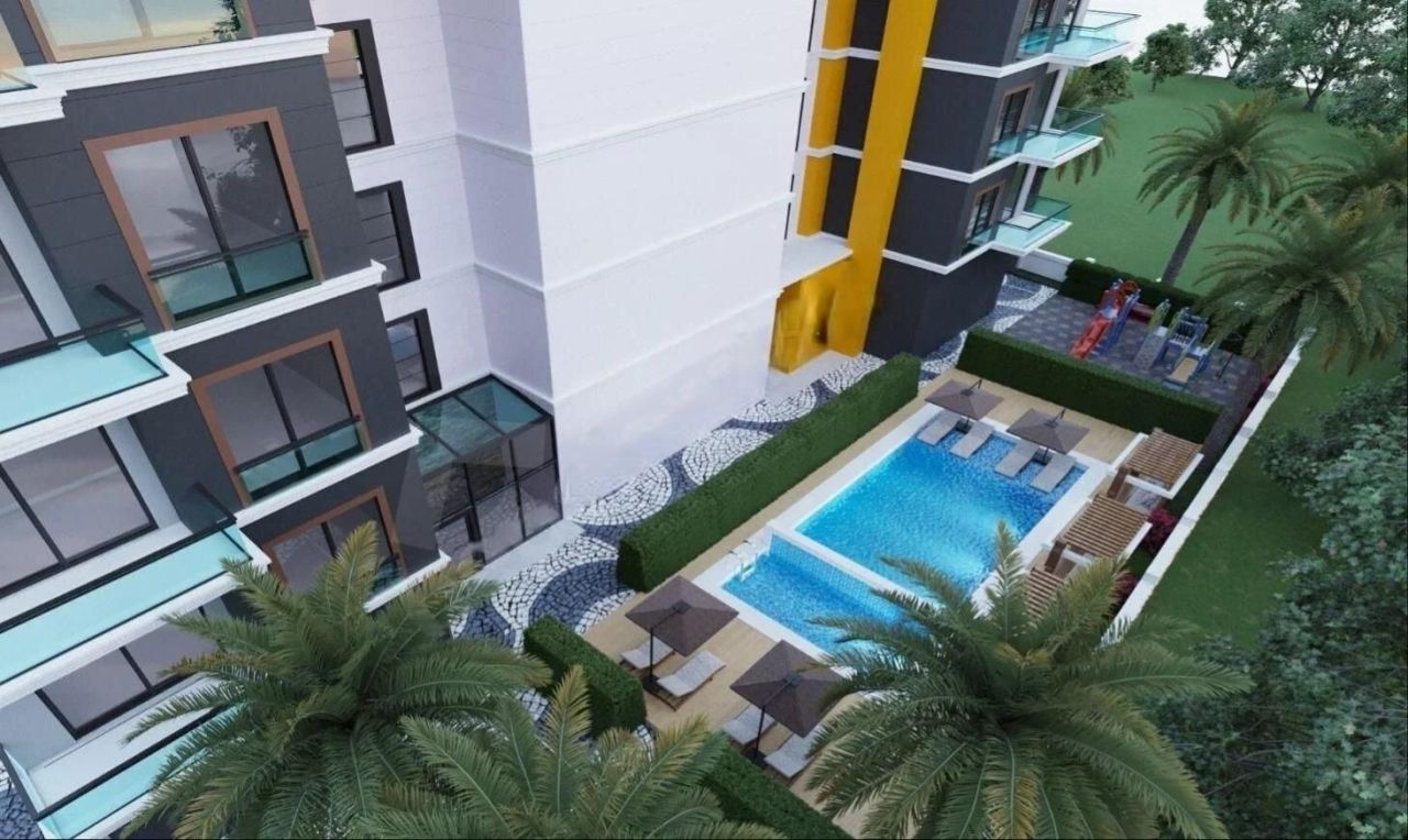 Квартира в Авсалларе, Турция, 48 м² - фото 2