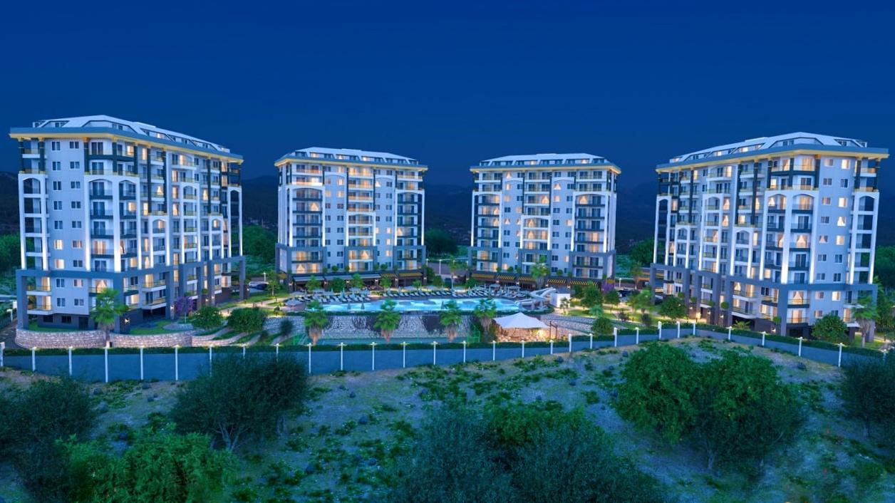 Квартира в Авсалларе, Турция, 60 м² - фото 2