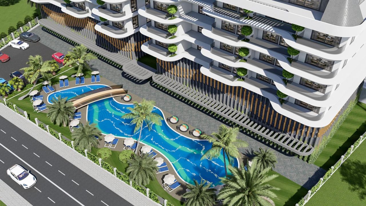 Квартира в Алании, Турция, 59 м² - фото 2