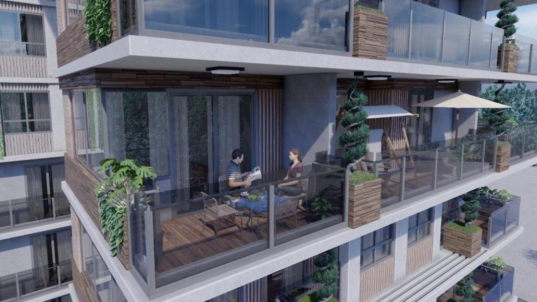 Квартира в Алании, Турция, 55 м² - фото 2