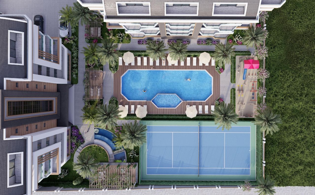 Квартира в Алании, Турция, 46 м² - фото 2