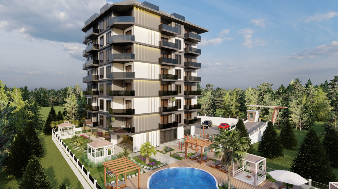 Квартира в Авсалларе, Турция, 55 м² - фото 3