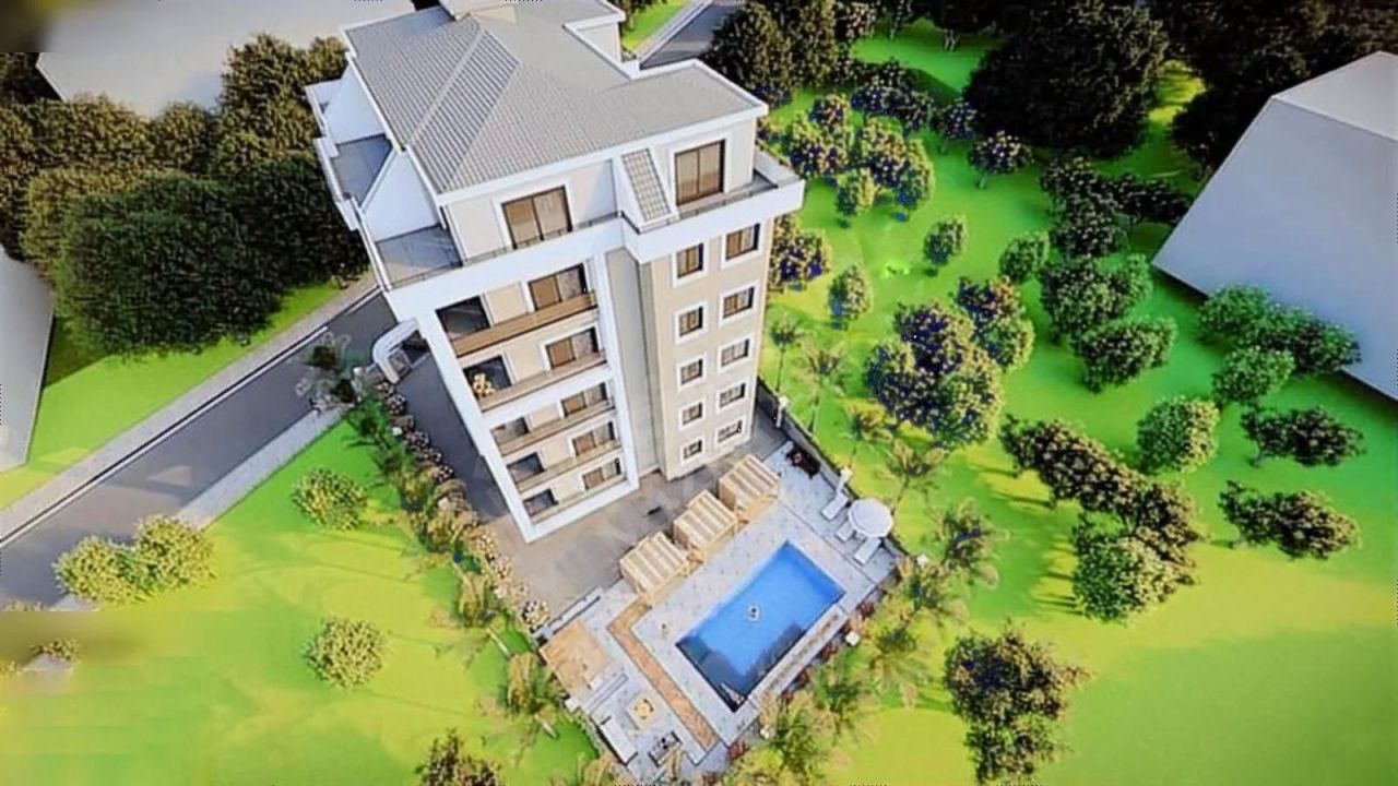 Квартира в Авсалларе, Турция, 56 м² - фото 3