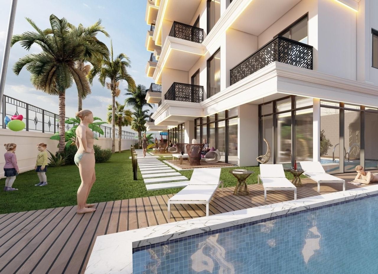 Квартира в Авсалларе, Турция, 56 м² - фото 3