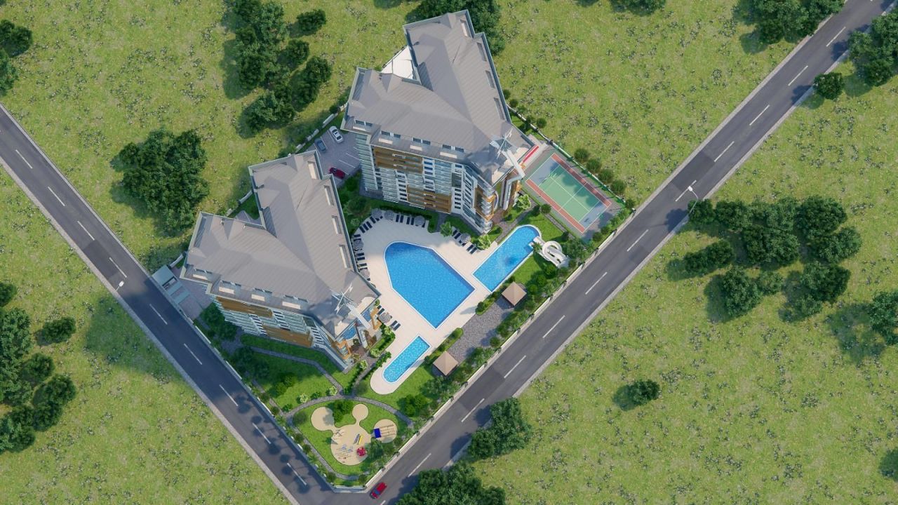 Квартира в Алании, Турция, 58 м² - фото 3