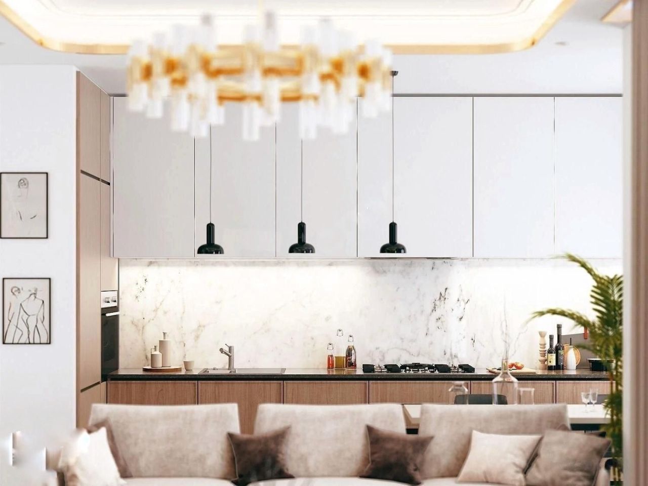 Квартира в Алании, Турция, 58 м² - фото 3